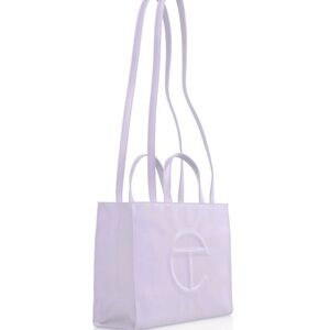 Telfar lilac Shopping Bag